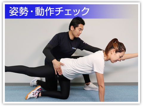姿勢動作チェック|川崎パーソナルジム