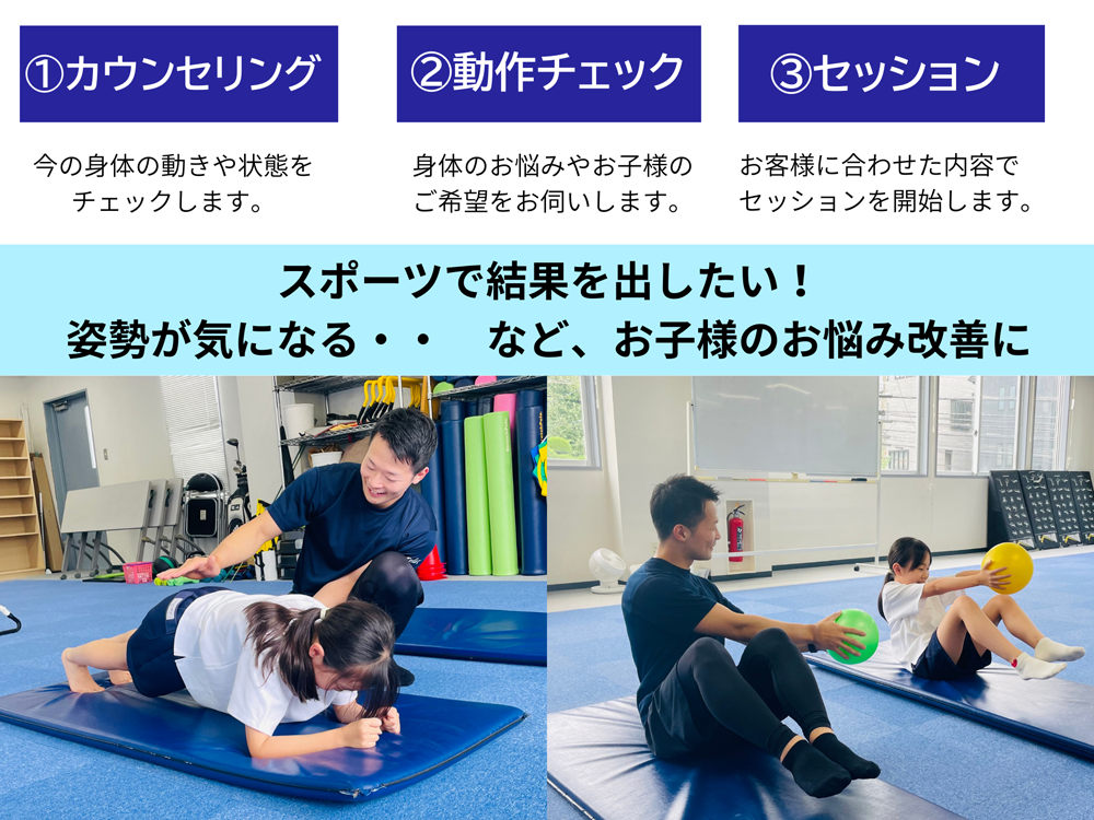子どもパーソナル|アルゴスポーツ|川崎パーソナルジム